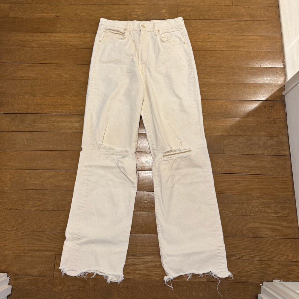 Mother High Waisted Tunnel Vision Sneak